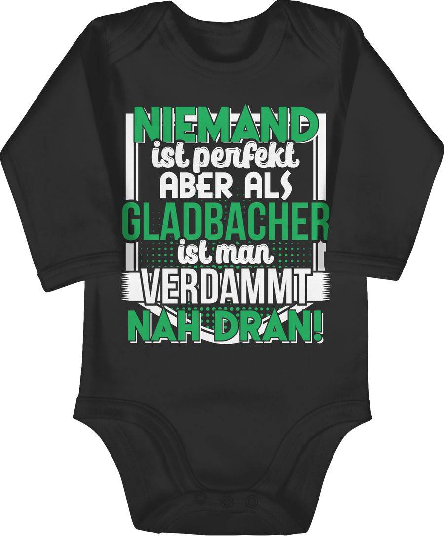 Shirtracer Niemand ist perfekt Gladbacher Shirts & Mehr Shirtracer