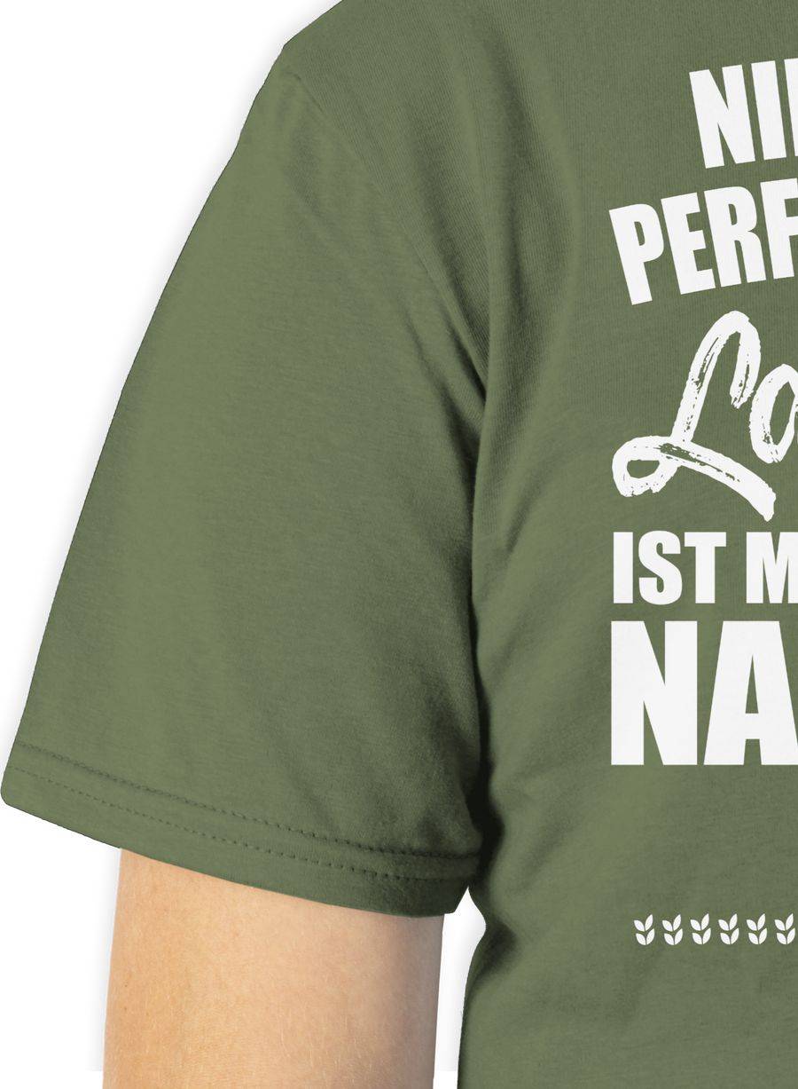 Shirtracer Niemand Ist Perfekt - Landwirt Shirts & Mehr Shirtracer