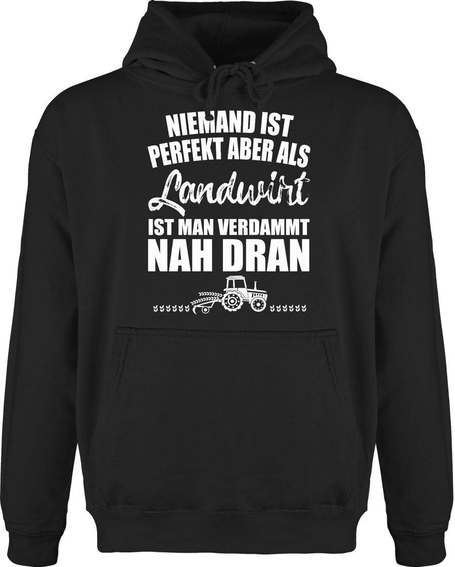 Shirtracer Niemand ist perfekt - Landwirt Shirts & Mehr Shirtracer