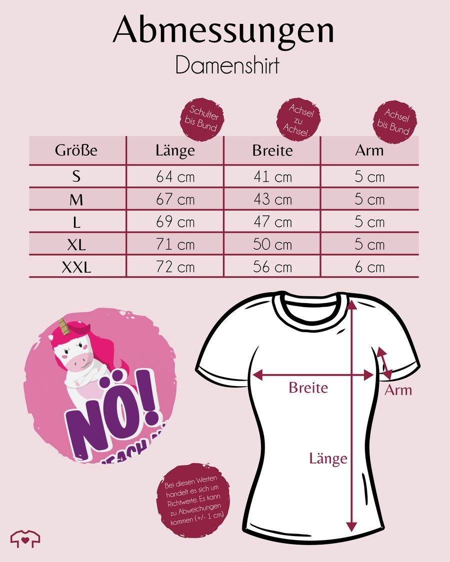 Shirtracer Nö Einfach Nö Einhorn: T-Shirt Rucksack Shirtracer