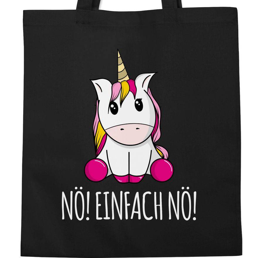 Shirtracer Nö! Einfach Nö! Einhorn Weiß Shirts & Mehr Shirtracer