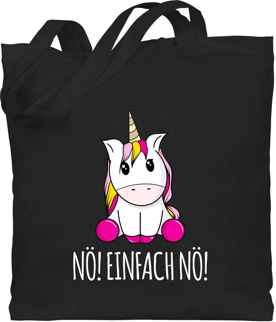 Shirtracer Nö! Einfach Nö! Einhorn weiß Shirts & Mehr Shirtracer