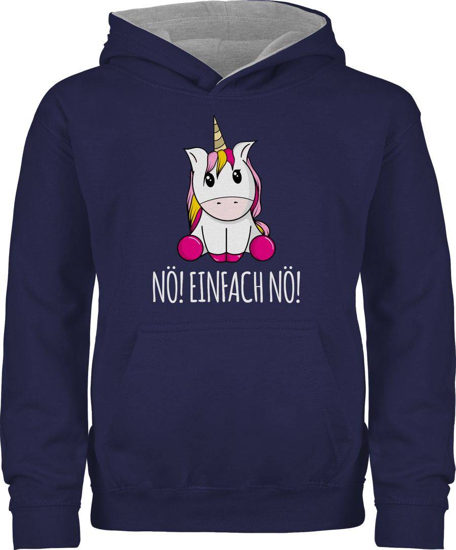 Shirtracer Nö! Einfach Nö! Einhorn weiß Shirts & Mehr Shirtracer