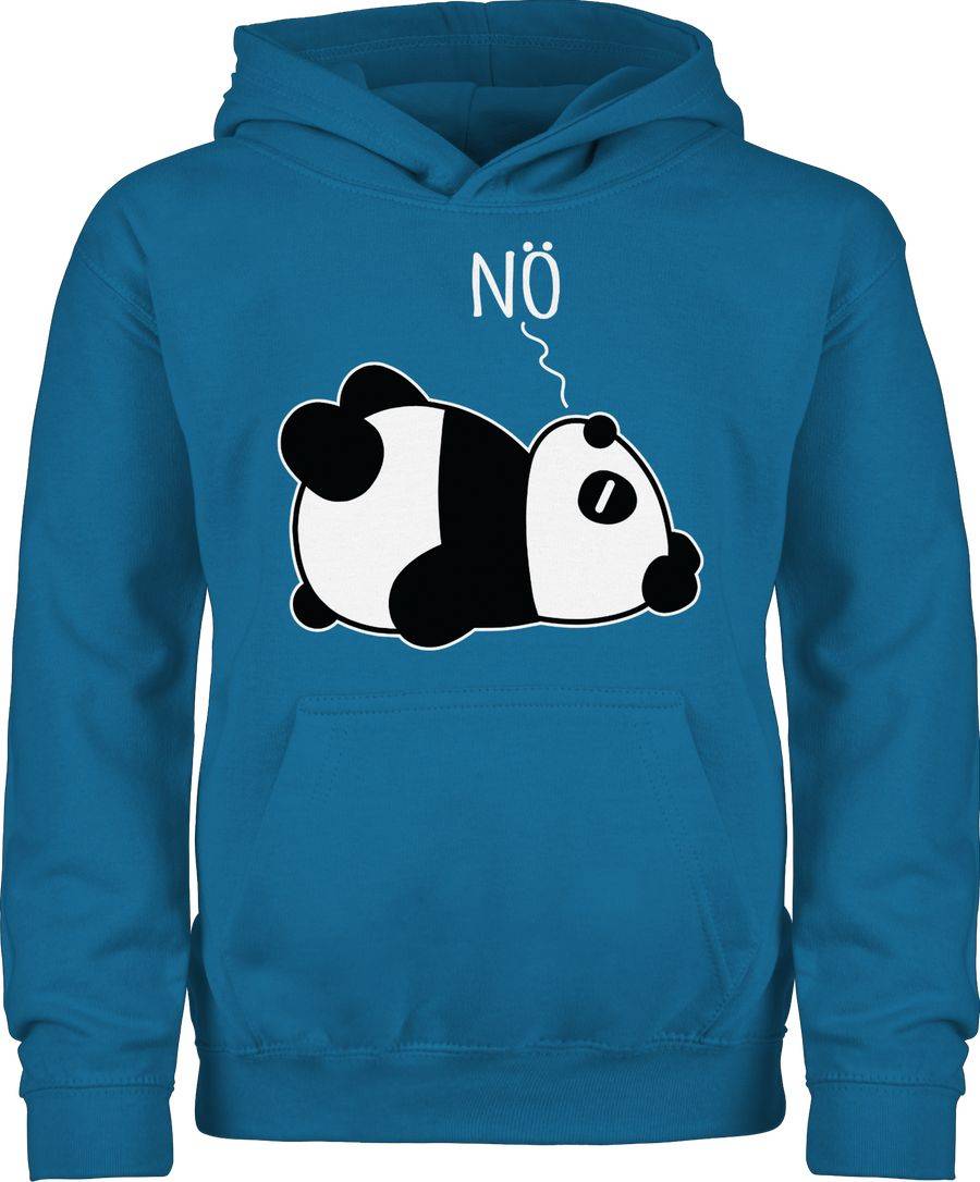 Shirtracer Nö - Panda - weiß: T-Shirt Turnbeutel Shirtracer