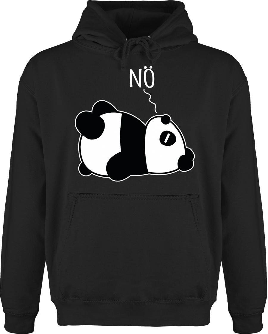 Shirtracer Nö - Panda - weiß: T-Shirt Turnbeutel Shirtracer