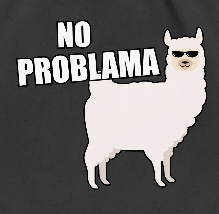 Shirtracer No Problama: Tshirt Turnbeutel Shirtracer