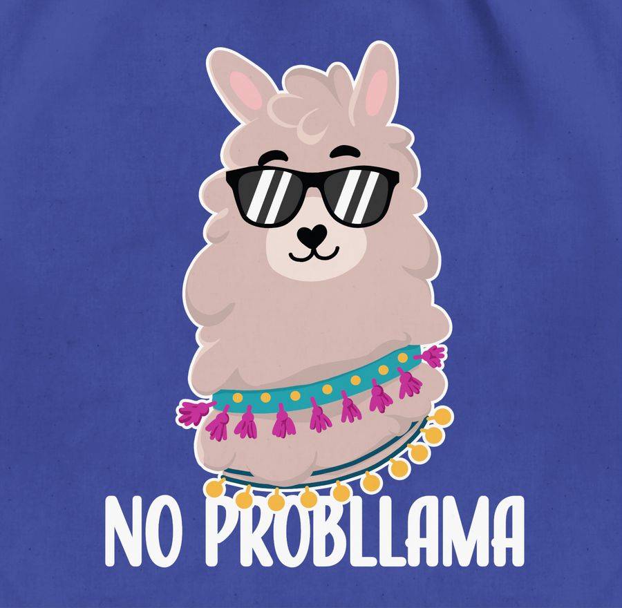 Shirtracer No Probllama - Weiß Shirts & Mehr Shirtracer
