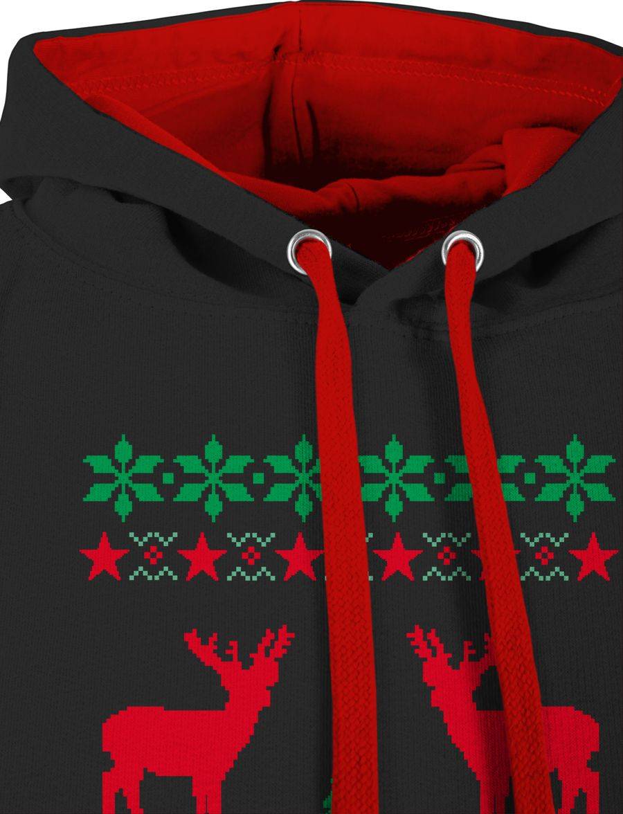 Shirtracer Norweger Pixel Rentier Weihnachten: T-Shirt Gym Bag Shirtracer