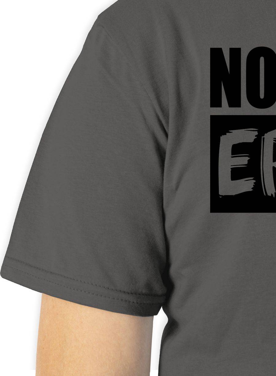 Shirtracer Not Your ERNST? - Schwarz: T-Shirt Turnbeutel Shirtracer