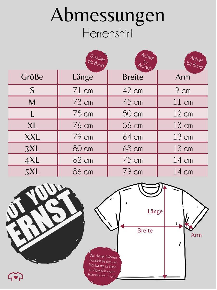 Shirtracer Not Your Ernst - Weiß: T-Shirt Gym Bag Shirtracer