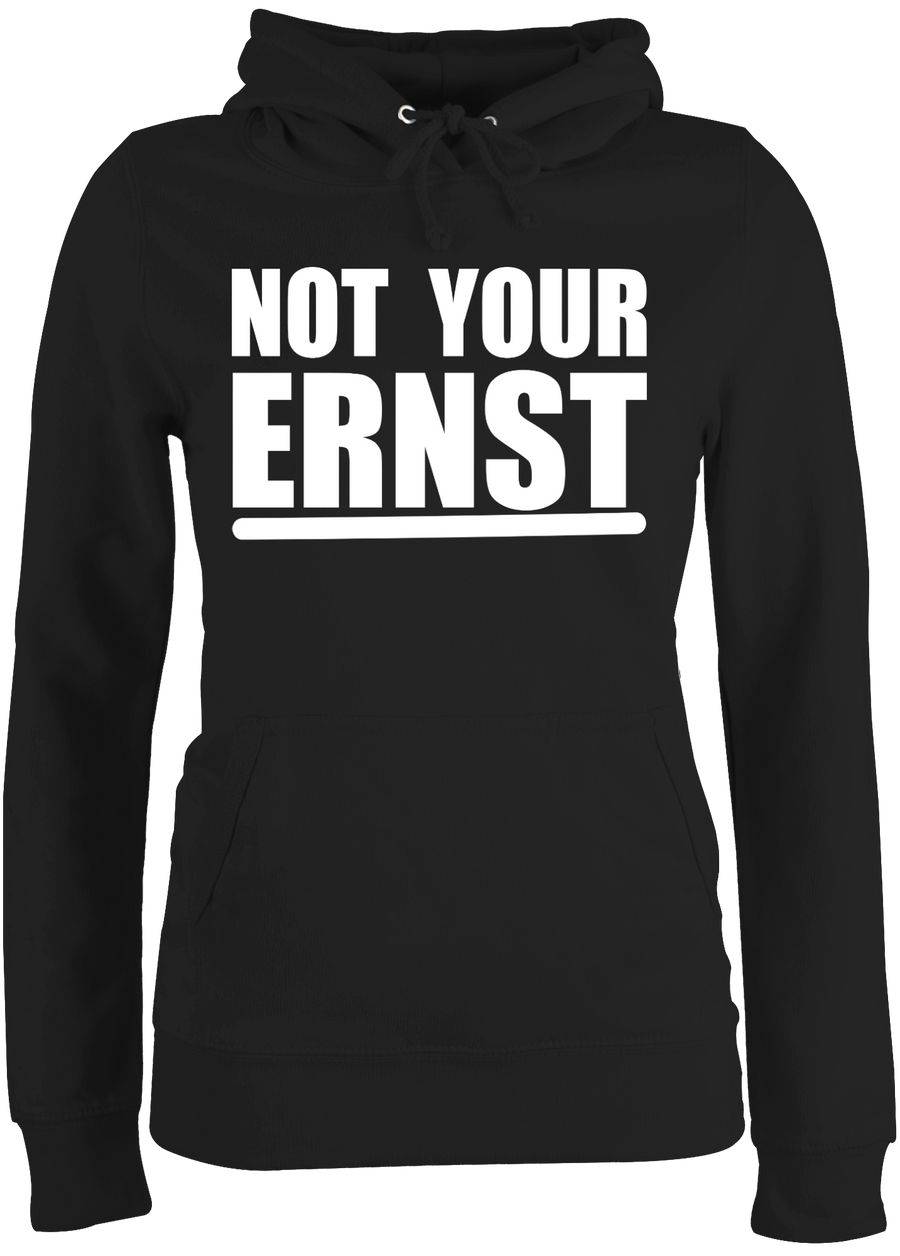 Shirtracer Not your ernst - weiß: T-Shirt Gym Bag Shirtracer