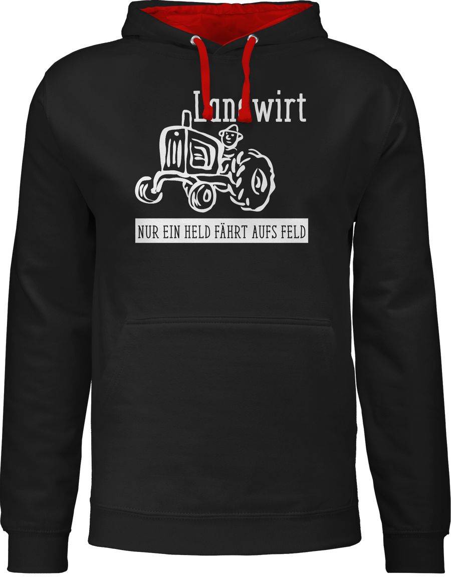 Shirtracer Nur ein Held geht aufs Feld Shirts & Mehr Shirtracer