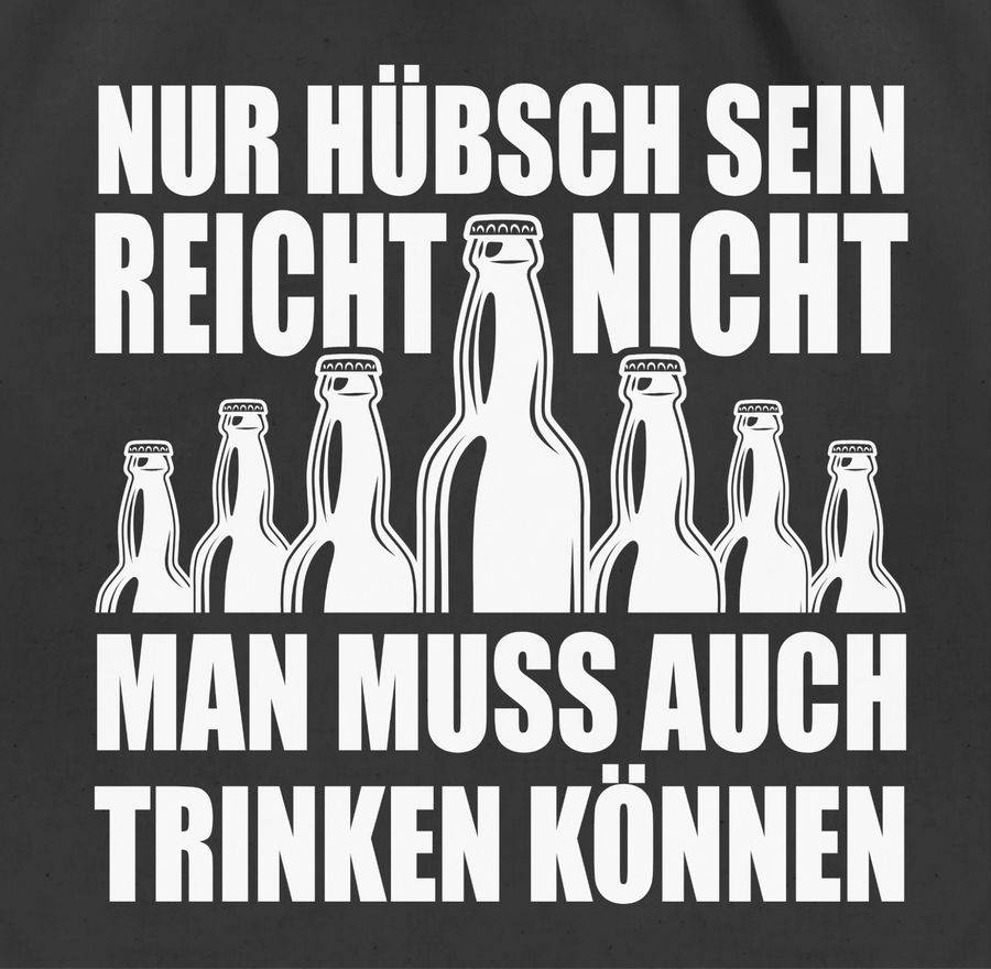 Shirtracer Nur Hübsch Sein Reicht Nicht Shirts & Mehr Shirtracer