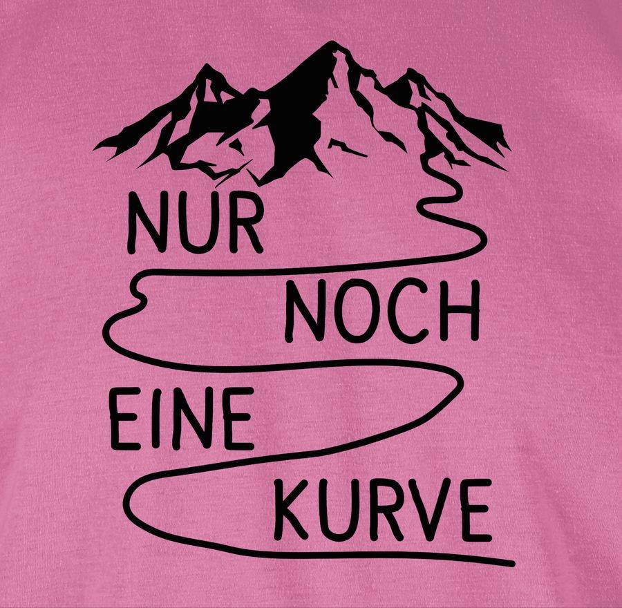 Shirtracer Nur Noch Eine Kurve - Schwarz Shirts & Mehr Shirtracer