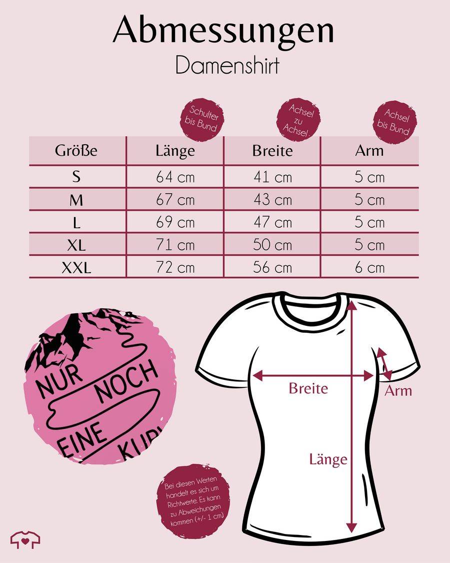 Shirtracer Nur Noch Eine Kurve - Schwarz Shirts & Mehr Shirtracer