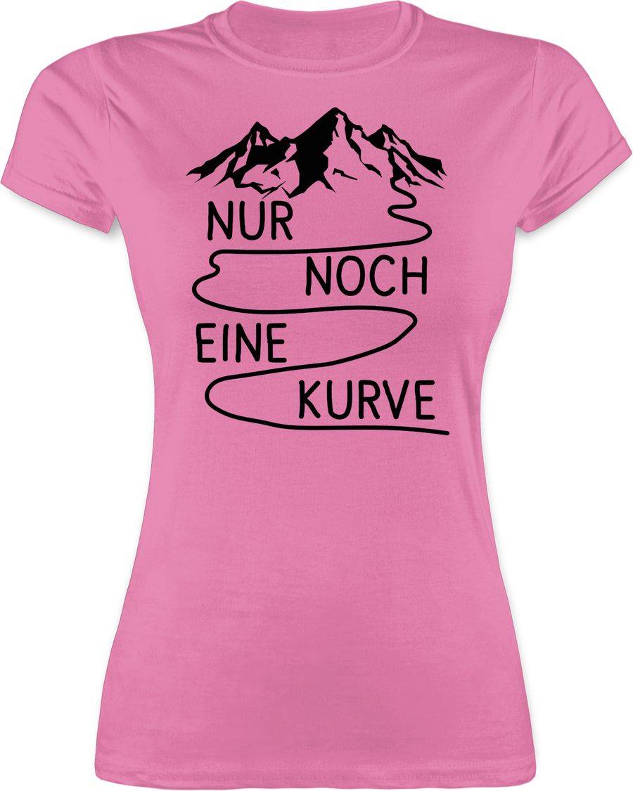 Shirtracer Nur noch eine Kurve - schwarz Shirts & Mehr Shirtracer