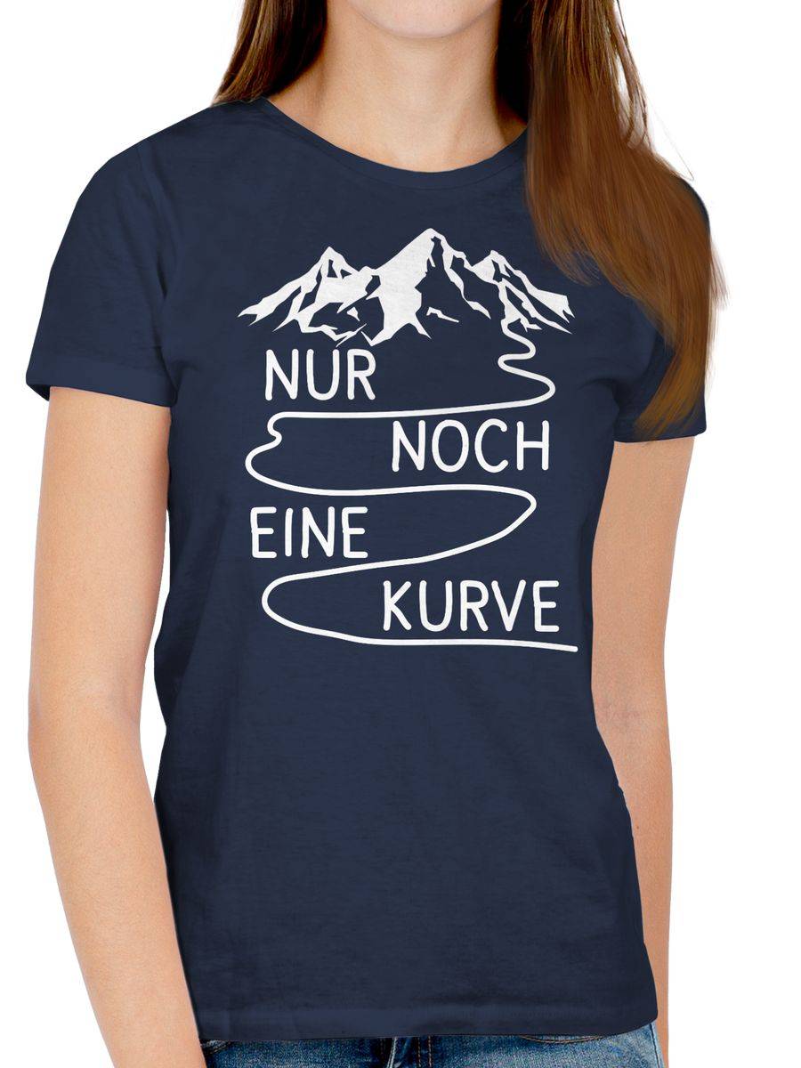 Shirtracer Nur Noch Eine Kurve - Weiß: Tshirt Gym Bag Shirtracer