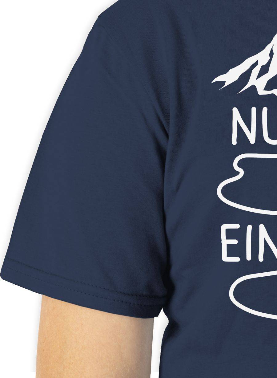 Shirtracer Nur Noch Eine Kurve - Weiß: Tshirt Gym Bag Shirtracer