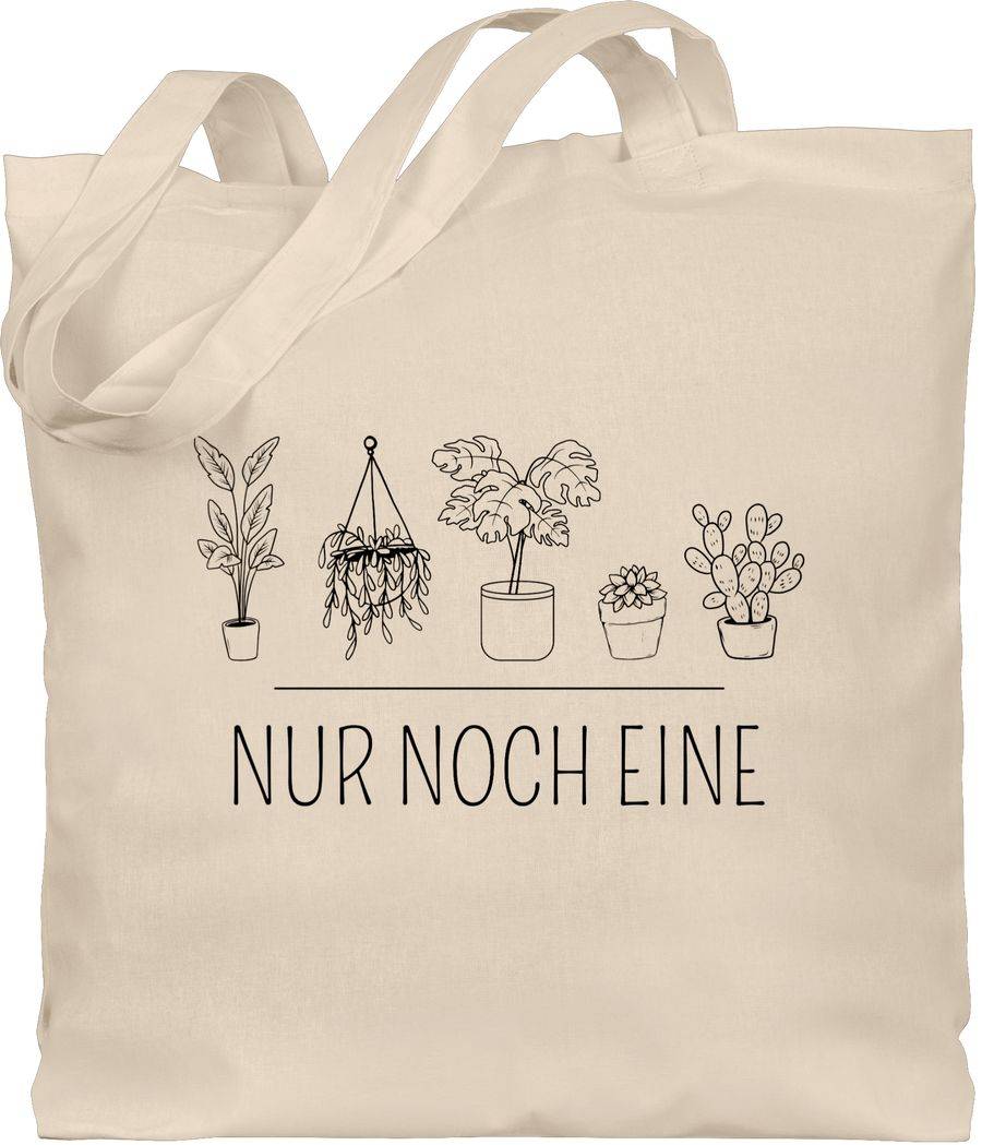 Shirtracer Nur noch eine - Pflanzen - schwarz: Tshirt Gym Bag Shirtracer