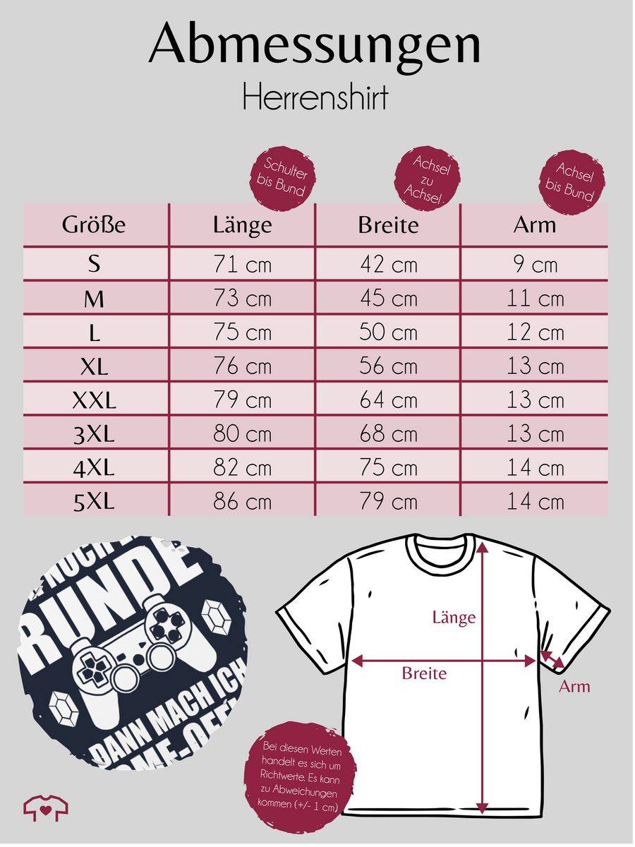 Shirtracer Nur Noch Eine Runde Dann Mach Ich Home-Office Weiß Shirts & Mehr Shirtracer