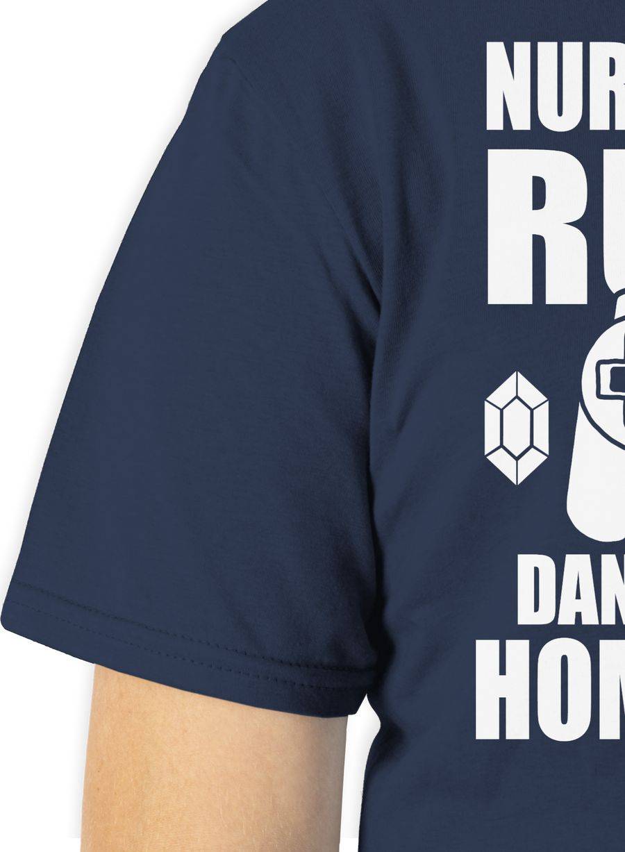 Shirtracer Nur Noch Eine Runde Dann Mach Ich Home-Office Weiß Shirts & Mehr Shirtracer