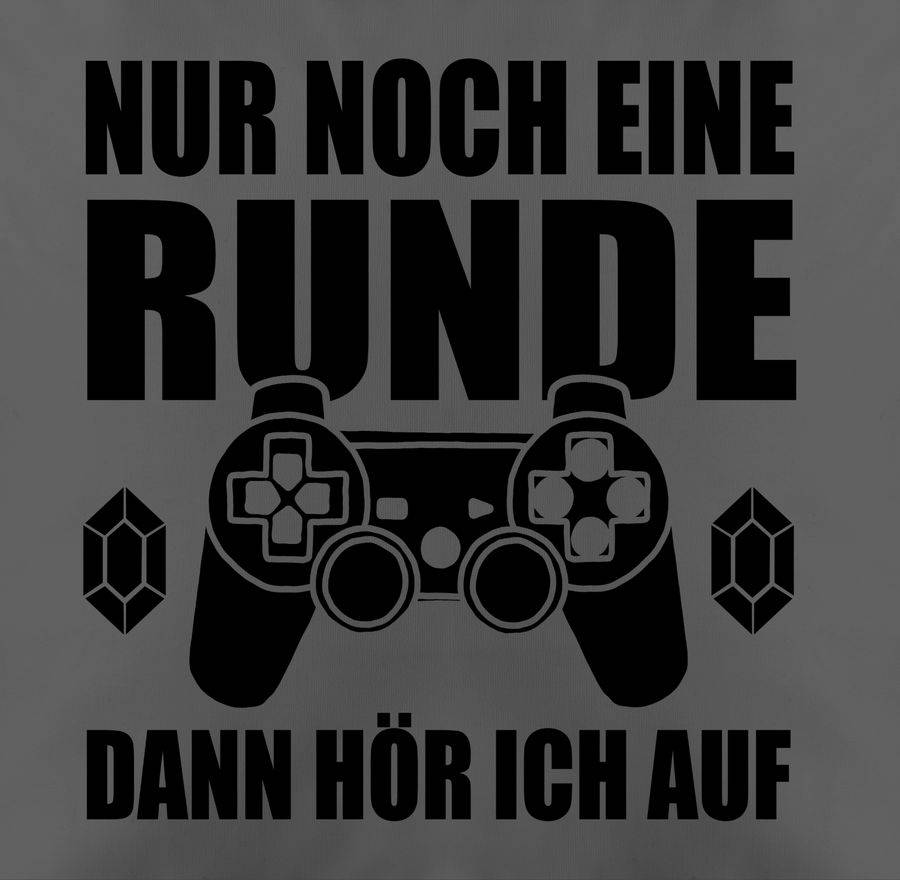 Shirtracer Nur Noch Eine Runde - Schwarz Shirts & Mehr Shirtracer