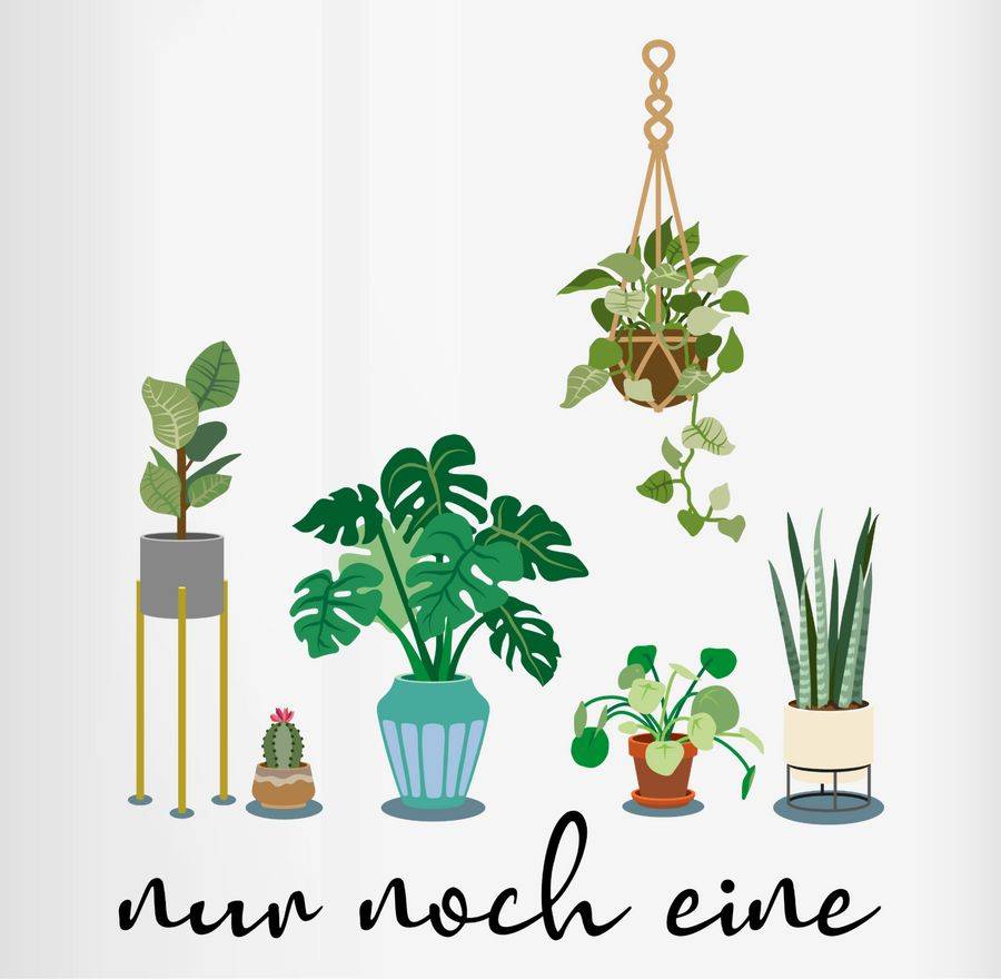 Shirtracer Nur Noch Eine Verschiedene Pflanzen: T-Shirt Rucksack Shirtracer