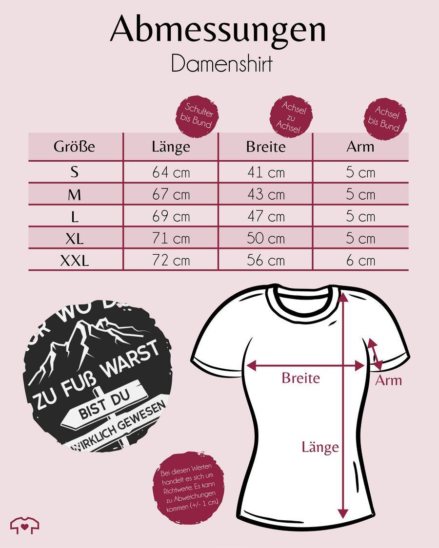 Shirtracer Nur Wo Du Zu Fuß Warst - Weiß Shirts & Mehr Shirtracer