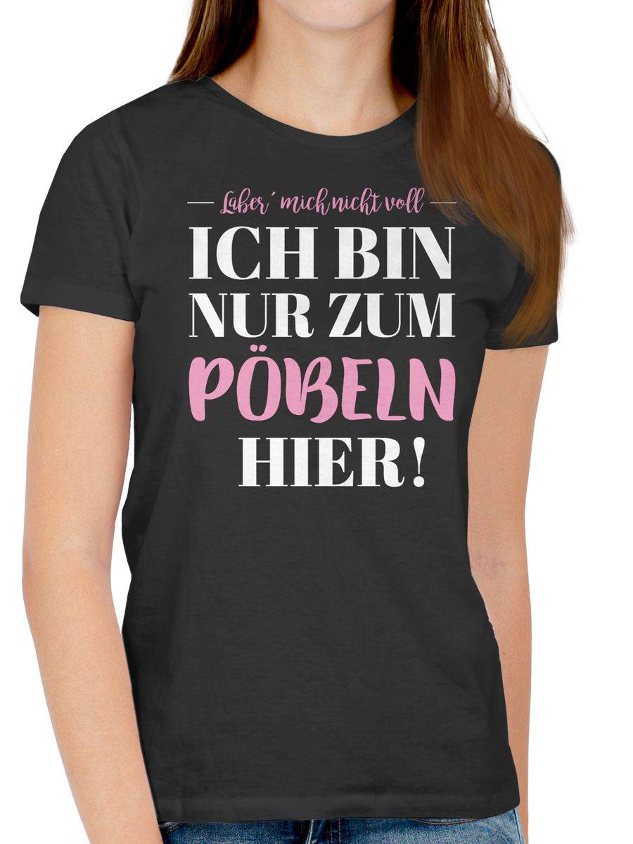 Shirtracer Nur Zum Pöbeln Hier Shirts & Mehr Shirtracer