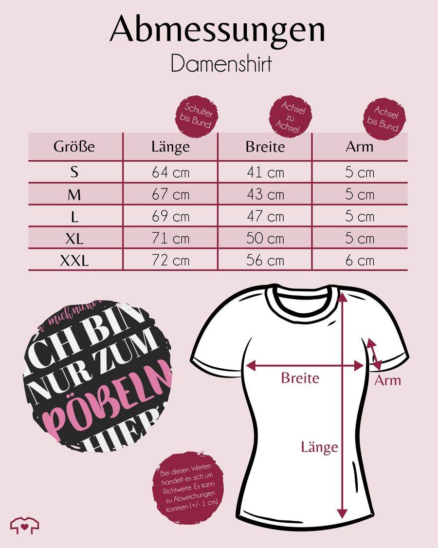 Shirtracer Nur Zum Pöbeln Hier Shirts & Mehr Shirtracer