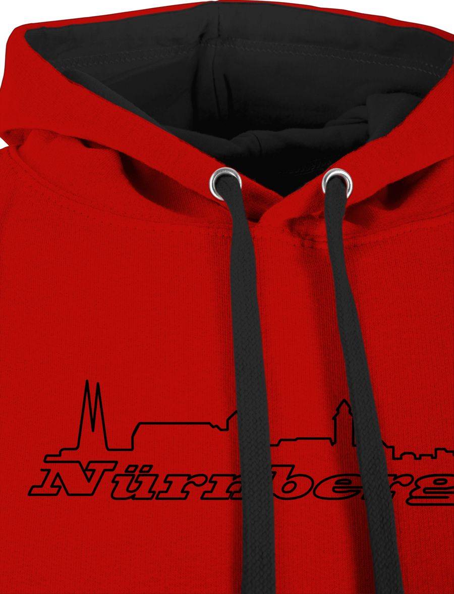 Shirtracer Nürnberg Skyline: Tshirt Turnbeutel Shirtracer