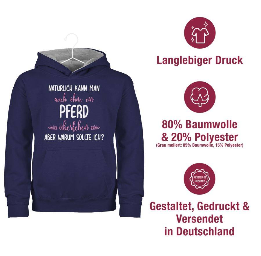 Shirtracer Ohne Pferd überleben Shirts & Mehr Shirtracer