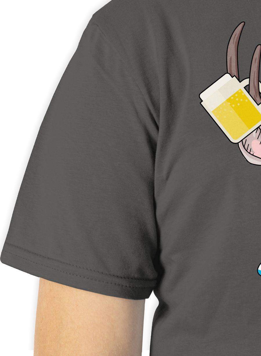 Shirtracer Oktoberfest Hirsch: T-Shirt Turnbeutel Shirtracer
