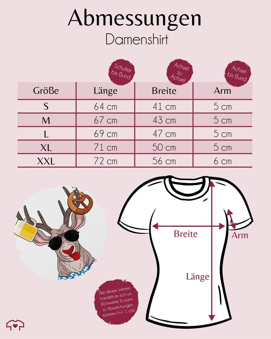 Shirtracer Oktoberfest Hirsch: T-Shirt Turnbeutel Shirtracer