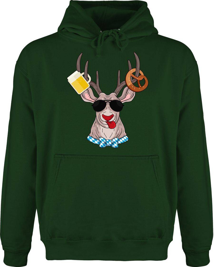 Shirtracer Oktoberfest Hirsch: T-Shirt Turnbeutel Shirtracer