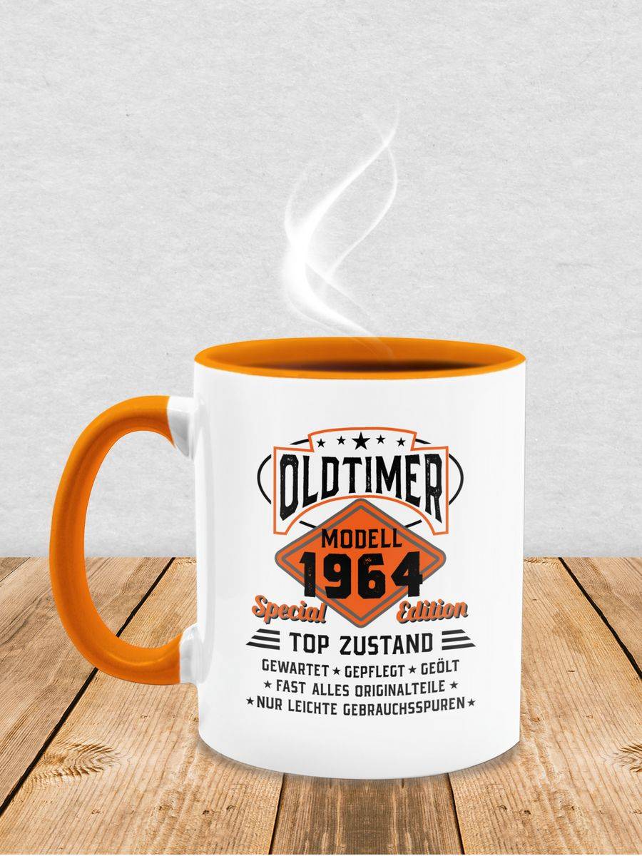 Shirtracer Oldtimer Modell 1964 - Schwarz: T-Shirt Rucksack Shirtracer