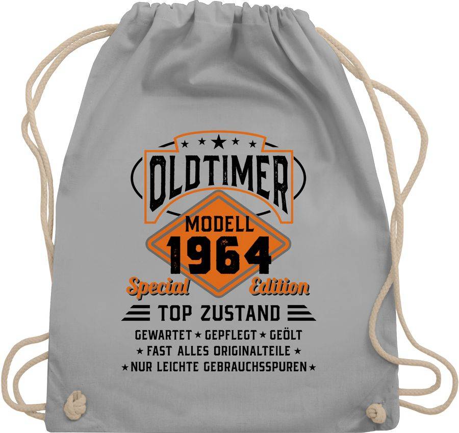 Shirtracer Oldtimer Modell 1964 - schwarz: T-Shirt Rucksack Shirtracer