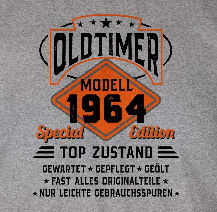 Shirtracer Oldtimer Modell 1964 - Schwarz: T-Shirt Rucksack Shirtracer