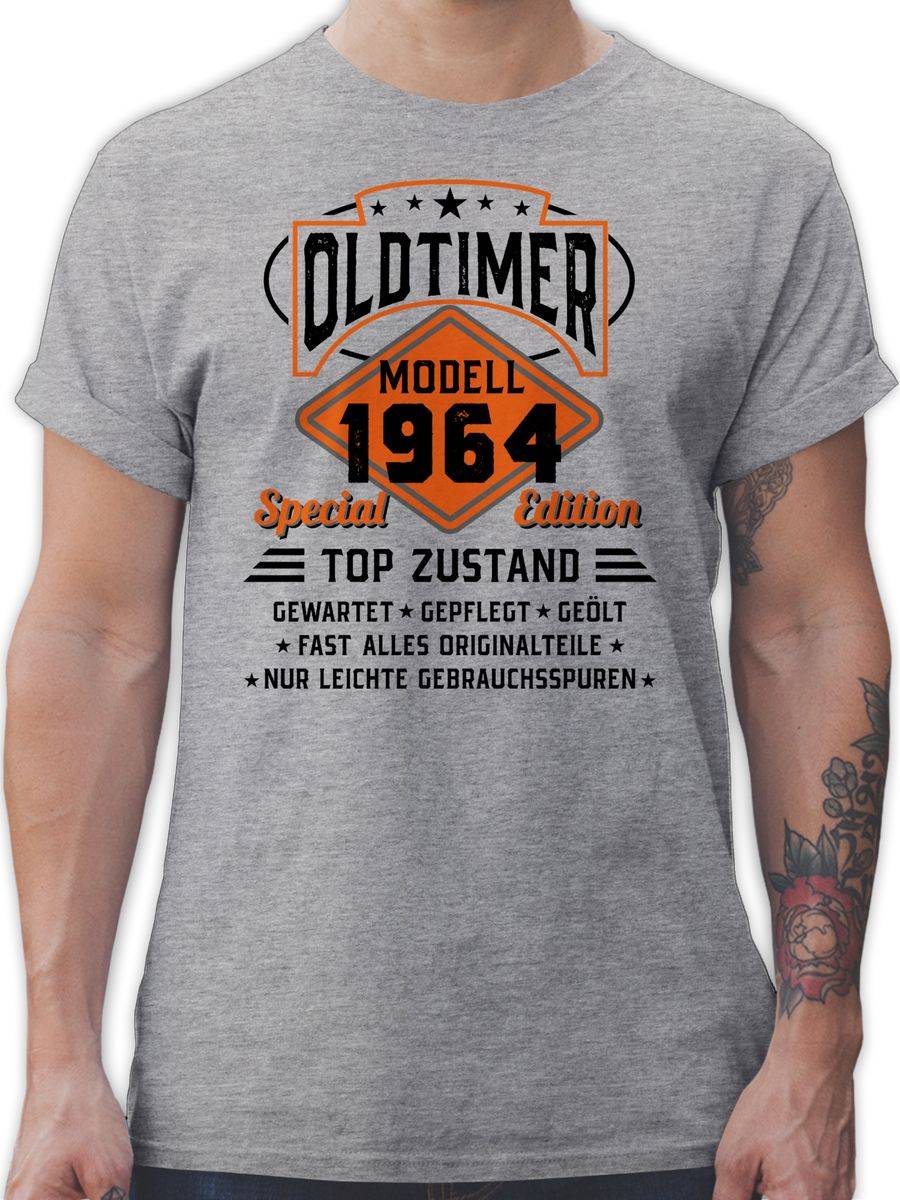 Shirtracer Oldtimer Modell 1964 - schwarz: T-Shirt Rucksack Shirtracer
