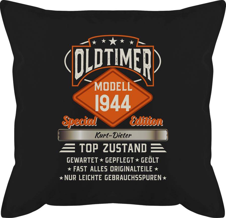 Shirtracer Oldtimer Special Vintage 1944 - Name - Retro Look zum Achtzigsten Shirts & Meh Shirtracer