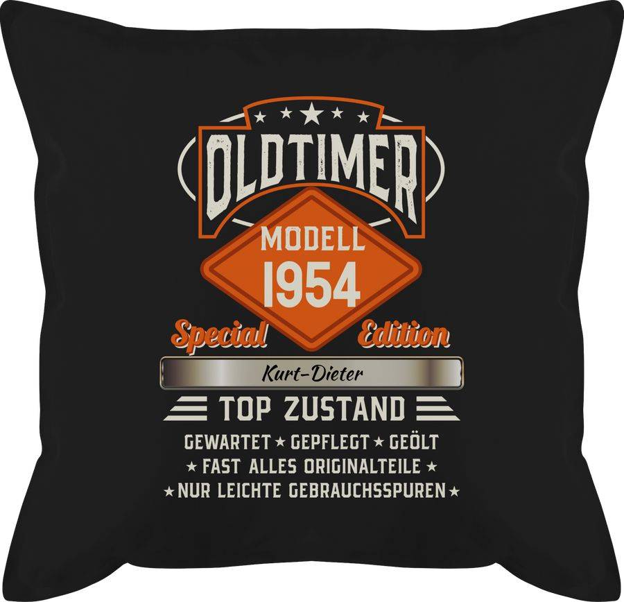 Shirtracer Oldtimer Special Vintage 1954 - Name - Retro Look zum Siebzigsten: T-Shirt Turnb Shirtracer