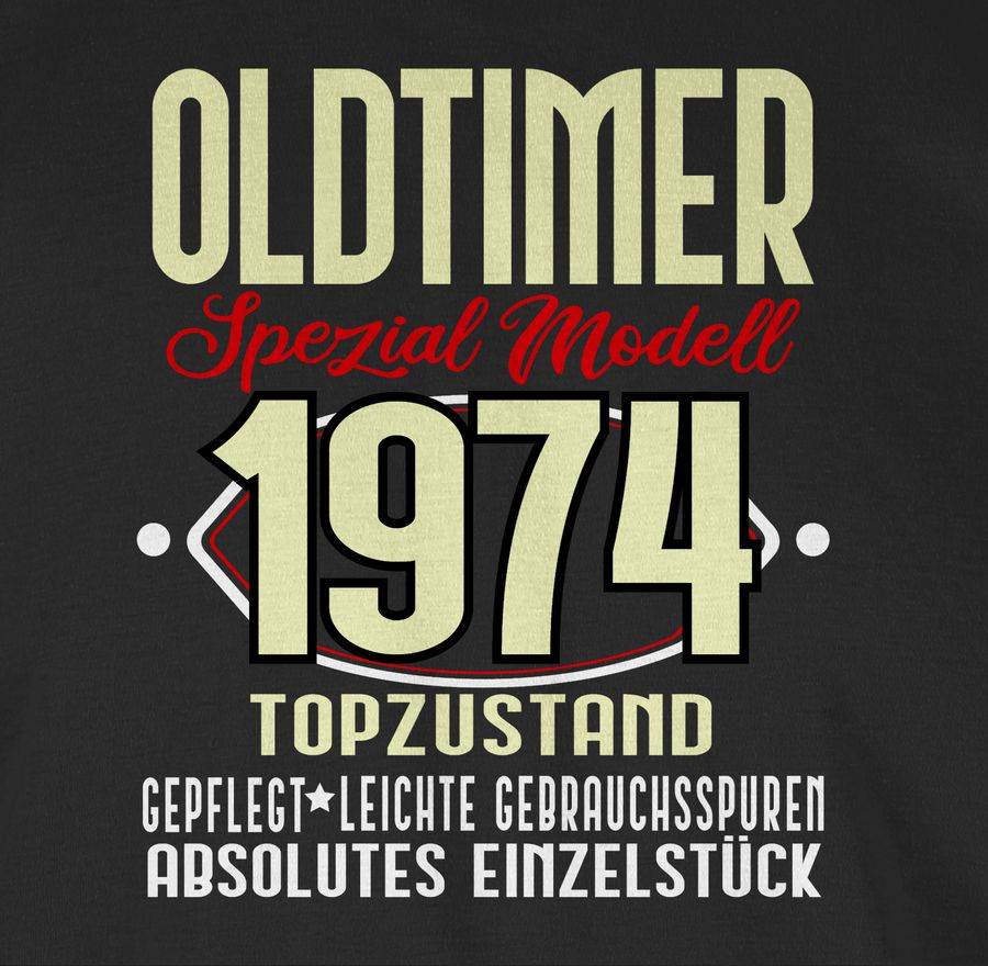 Shirtracer Oldtimer Spezial Modell 1974 Fünfzigster Shirts & Mehr Shirtracer