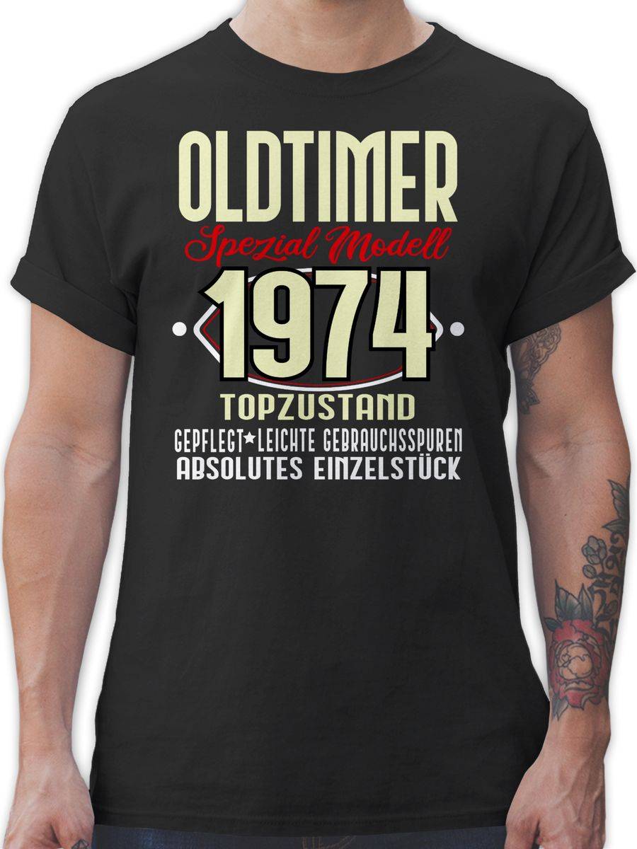 Shirtracer Oldtimer Spezial Modell 1974 Fünfzigster Shirts & Mehr Shirtracer
