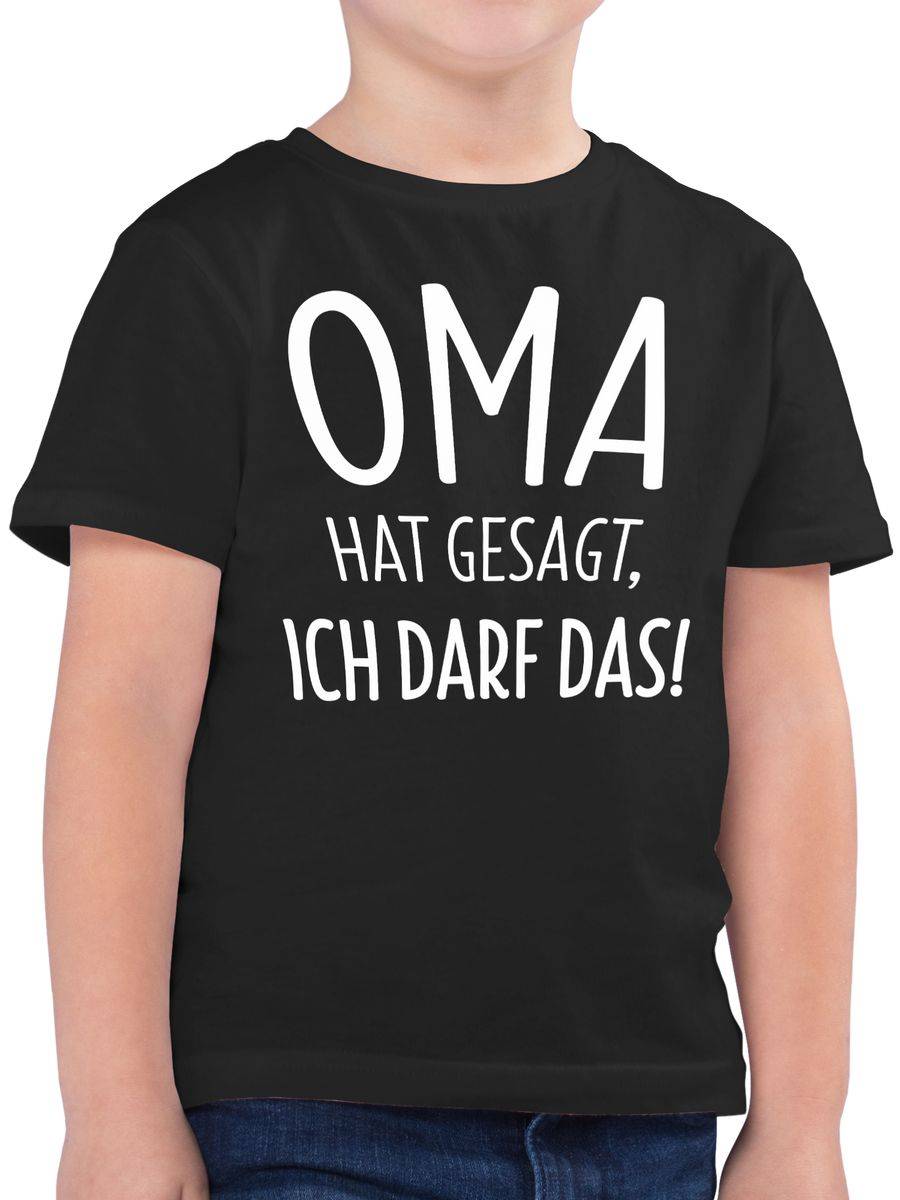 Shirtracer Oma hat gesagt ich darf das: Tshirt Rucksack Shirtracer