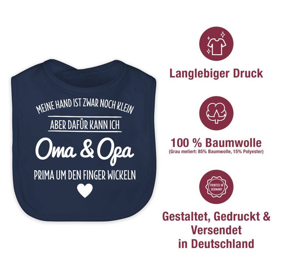 Shirtracer Oma Und Opa Um Den Finger Wickeln Shirts & Mehr Shirtracer