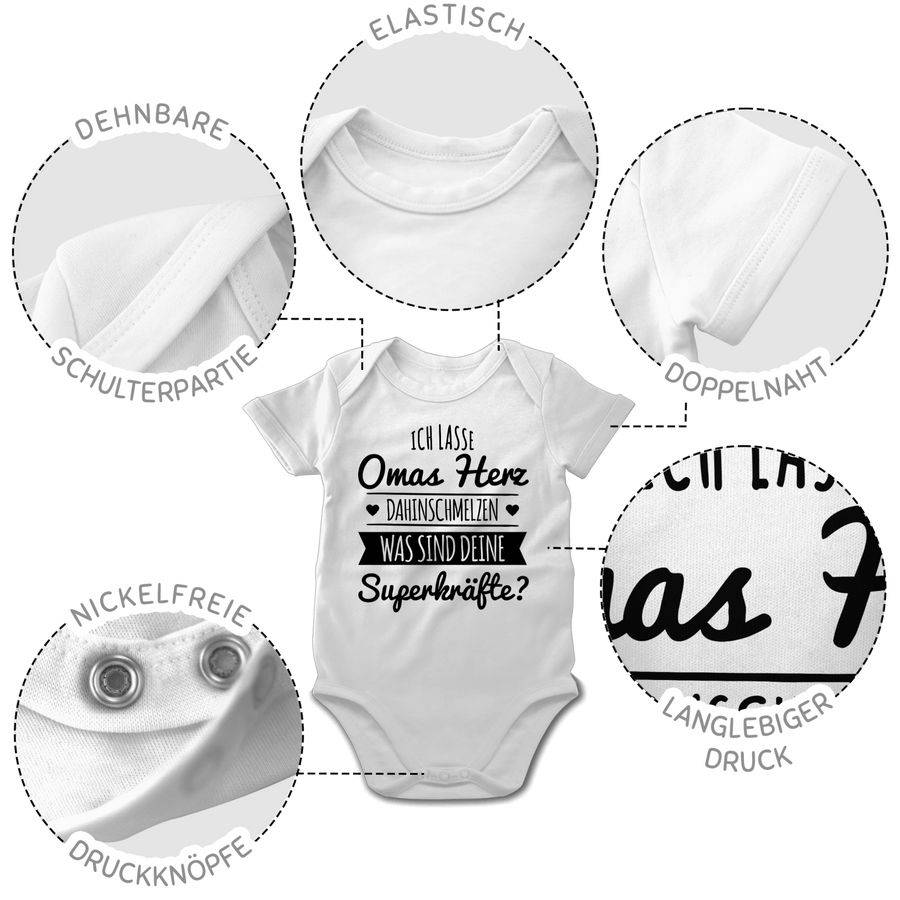 Shirtracer Omas Herz Dahinschmelzen Shirts & Mehr Shirtracer