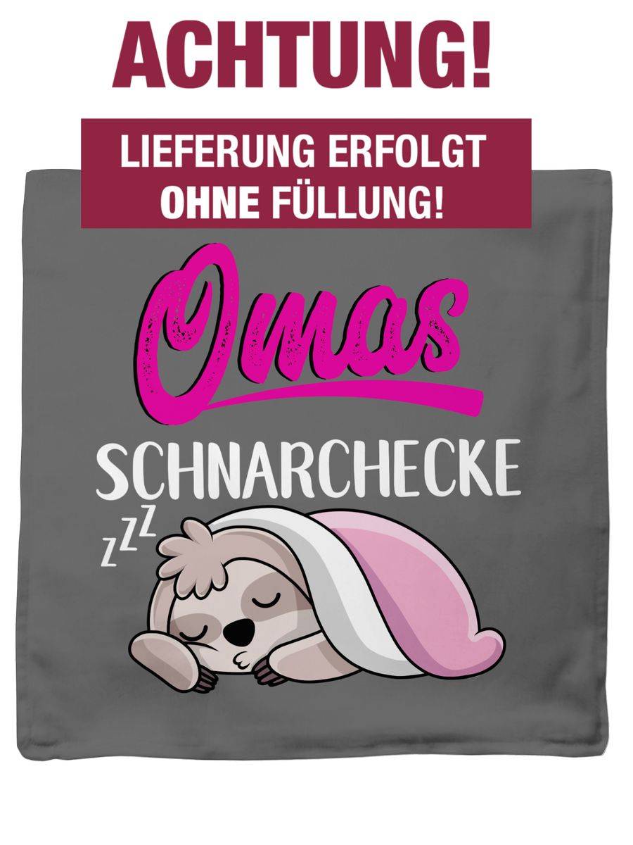 Shirtracer Omas Schnarchecke Mit Faultier - Weiß Shirts & Mehr Shirtracer