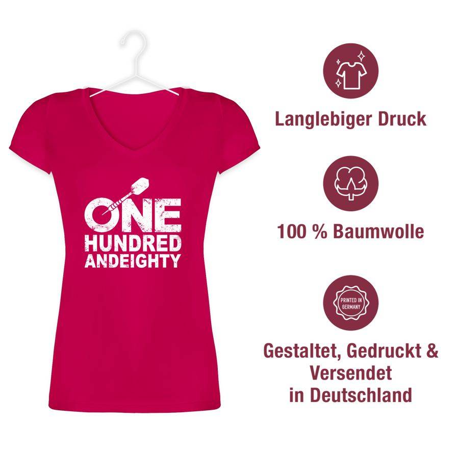 Shirtracer One Hundred And Eighty - Weiß Shirts & Mehr Shirtracer
