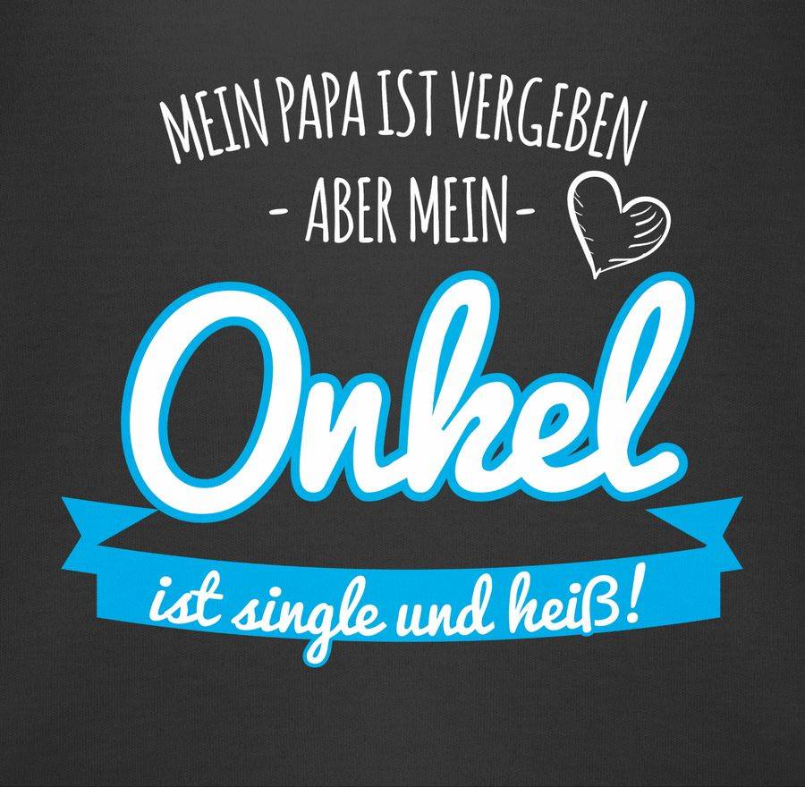 Shirtracer Onkel Single Und Heiß Junge: T-Shirt Turnbeutel Shirtracer