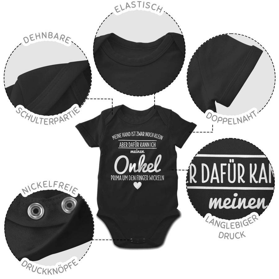 Shirtracer Onkel Um Den Finger Wickeln: T-Shirt Gym Bag Shirtracer